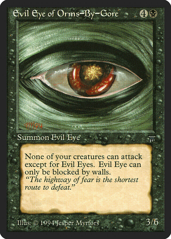 Olho Maligno de Orms / Evil Eye of Orms-by-Gore - Magic: The Gathering - MoxLand