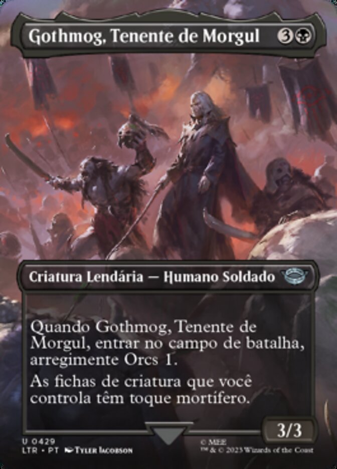 Gothmog, Tenente de Morgul / Gothmog, Morgul Lieutenant - Magic: The Gathering - MoxLand