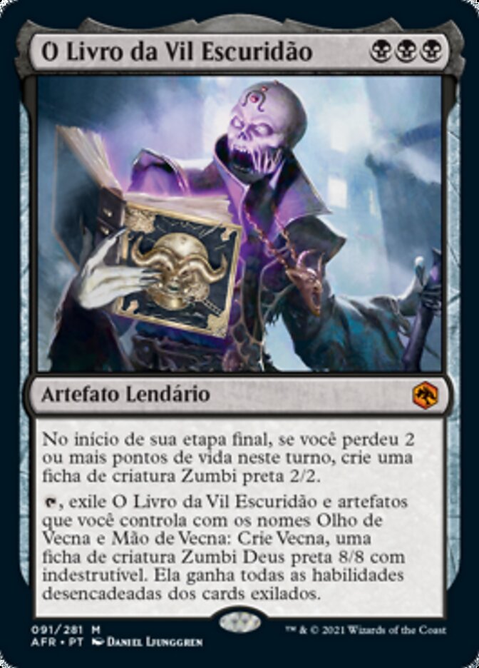 O Livro da Vil Escuridão / The Book of Vile Darkness - Magic: The Gathering - MoxLand