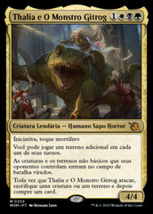 Thalia e O Monstro Gitrog / Thalia and The Gitrog Monster - Magic: The Gathering - MoxLand
