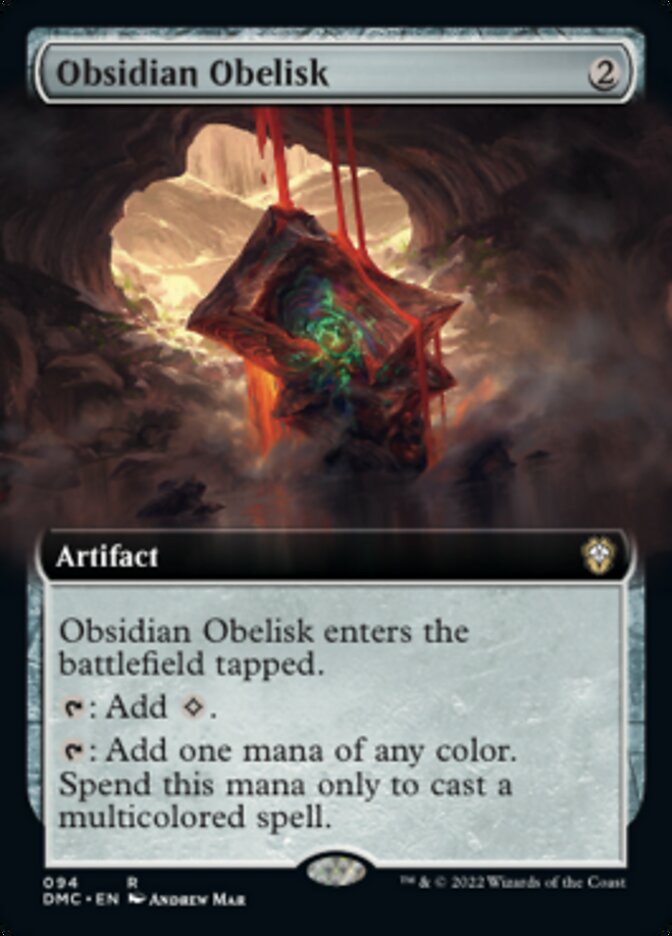 Obelisco de Obsidiana / Obsidian Obelisk - Magic: The Gathering - MoxLand