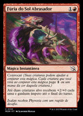 Fúria do Sol Abrasador / Burning Sun's Fury - Magic: The Gathering - MoxLand