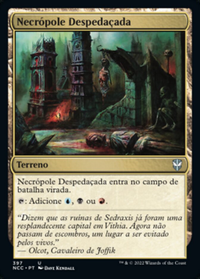 Necrópole Despedaçada / Crumbling Necropolis - Magic: The Gathering - MoxLand