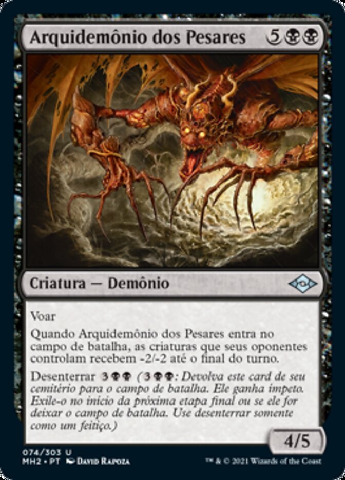 Arquidemônio dos Pesares / Archfiend of Sorrows - Magic: The Gathering - MoxLand