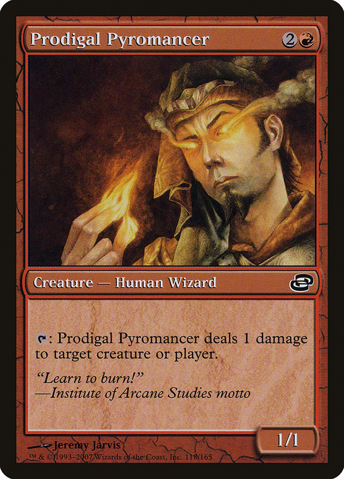 Piromante Pródigo / Prodigal Pyromancer - Magic: The Gathering - MoxLand