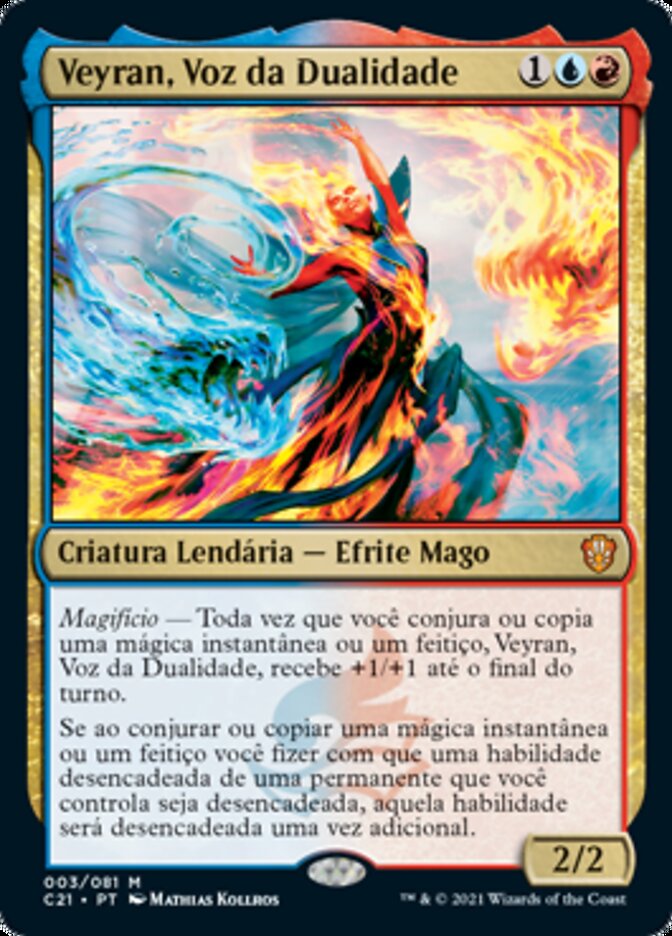 Veyran, Voz da Dualidade / Veyran, Voice of Duality - Magic: The Gathering - MoxLand