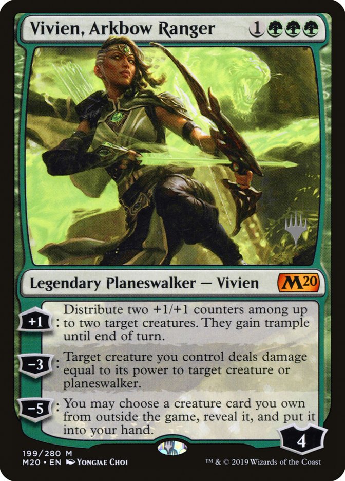 Vivien, Patrulheira do Arco Bestial / Vivien, Arkbow Ranger - Magic: The Gathering - MoxLand