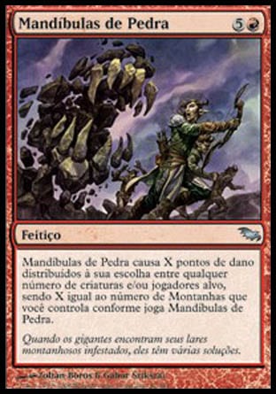 Mandíbulas de Pedra / Jaws of Stone - Magic: The Gathering - MoxLand