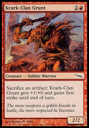 Recruta do Clã de Krark / Krark-Clan Grunt - Magic: The Gathering - MoxLand