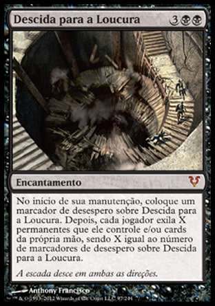 Descida para a Loucura / Descent into Madness - Magic: The Gathering - MoxLand