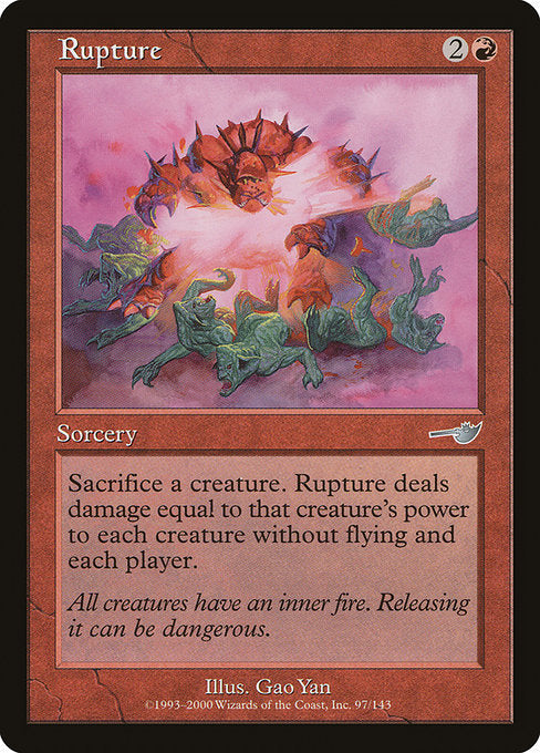 Ruptura / Rupture - Magic: The Gathering - MoxLand