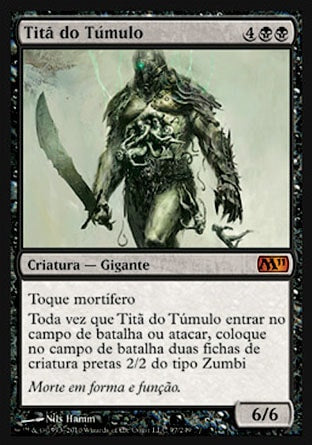 Titã do Túmulo / Grave Titan - Magic: The Gathering - MoxLand