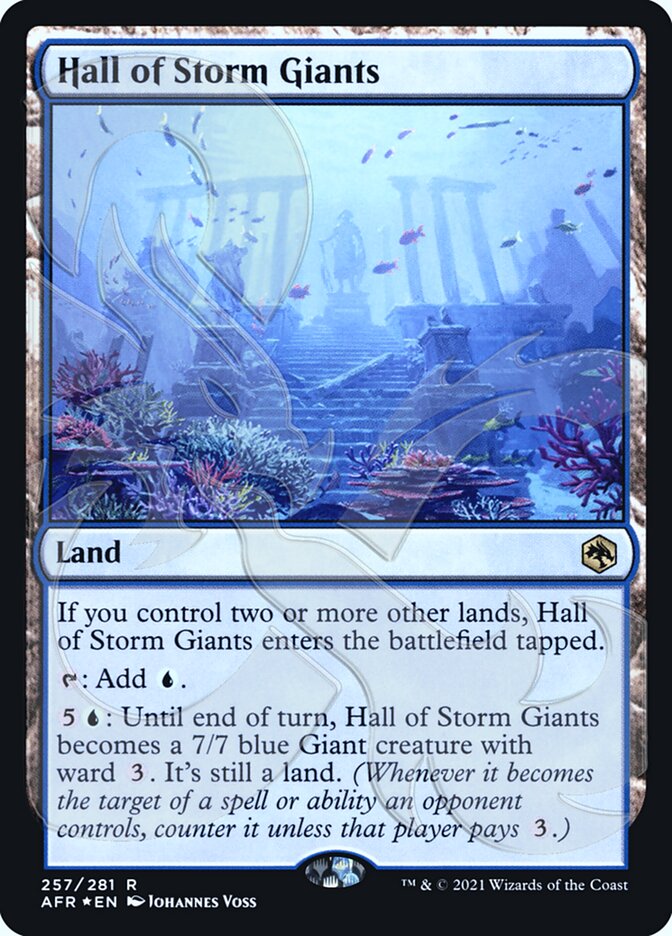 Salão dos Gigantes da Tempestade / Hall of Storm Giants - Magic: The Gathering - MoxLand