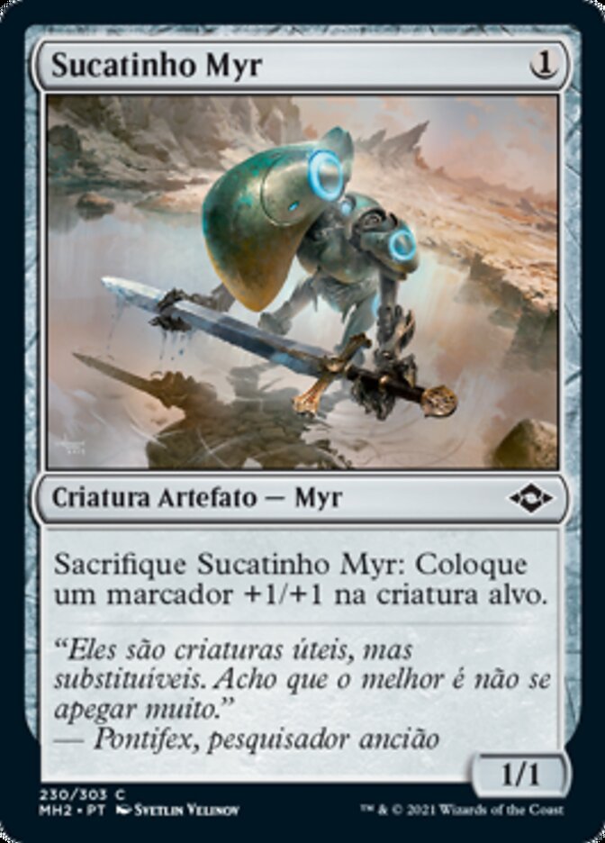 Sucatinho Myr / Myr Scrapling - Magic: The Gathering - MoxLand