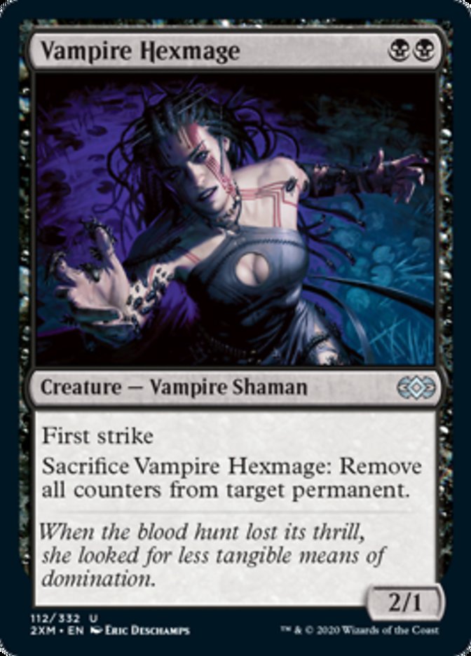 Maga Amaldiçoadora Vampiresa / Vampire Hexmage - Magic: The Gathering - MoxLand