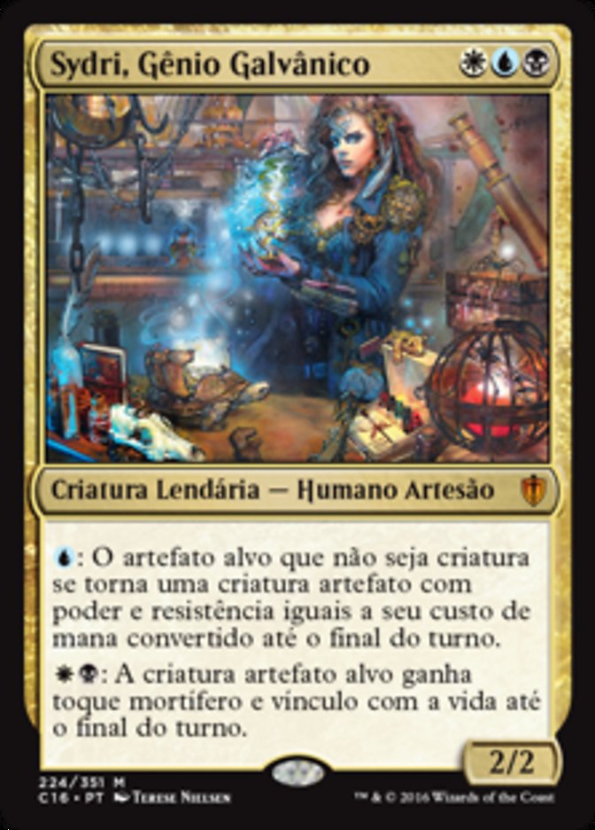 Sydri, Gênio Galvânico / Sydri, Galvanic Genius - Magic: The Gathering - MoxLand