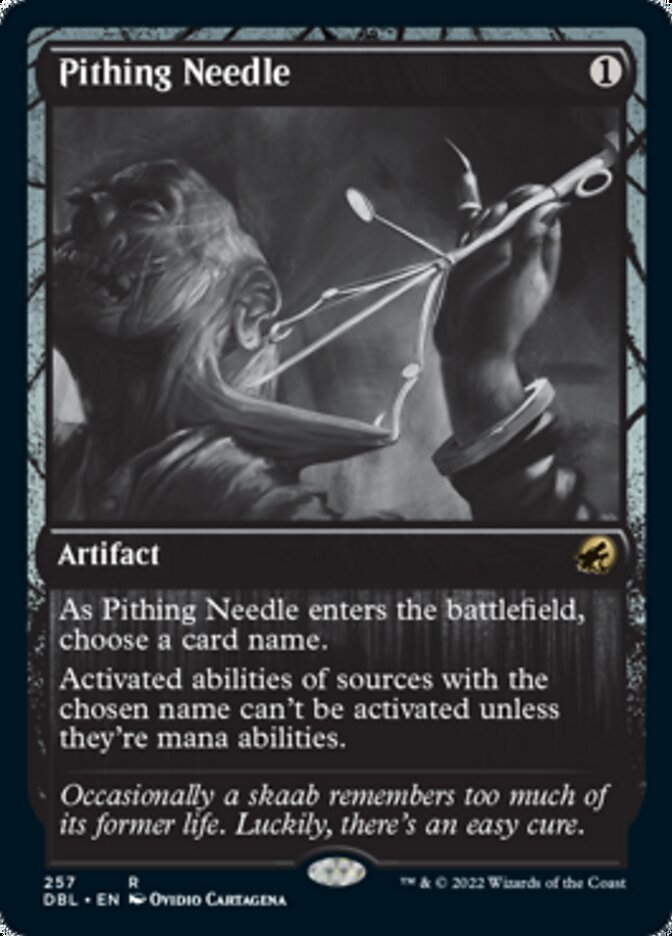 Agulha Medular / Pithing Needle - Magic: The Gathering - MoxLand