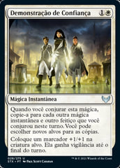 Demonstração de Confiança / Show of Confidence - Magic: The Gathering - MoxLand
