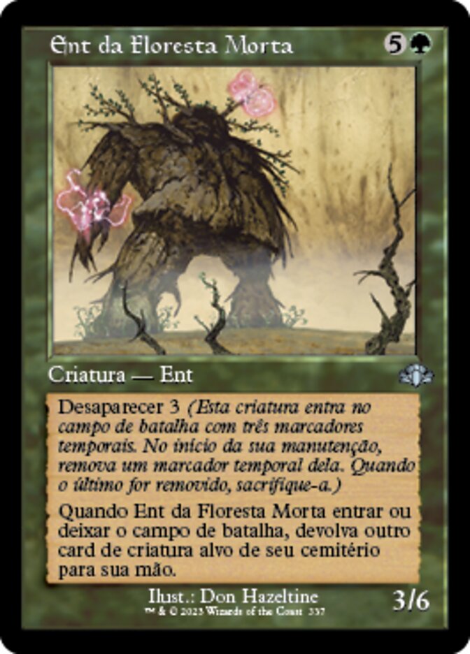 Ent da Floresta Morta / Deadwood Treefolk - Magic: The Gathering - MoxLand