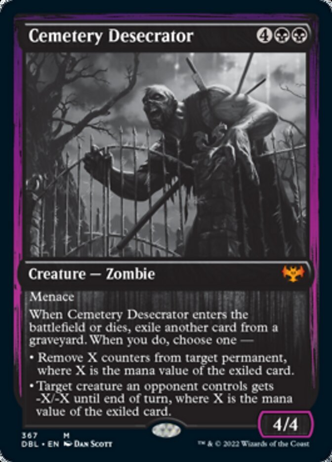 Profanador do Sepulcrário / Cemetery Desecrator - Magic: The Gathering - MoxLand