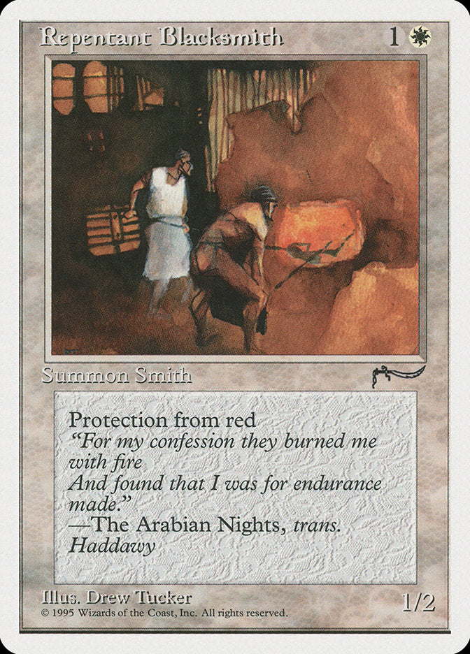 Ferreiro Penitente / Repentant Blacksmith - Magic: The Gathering - MoxLand