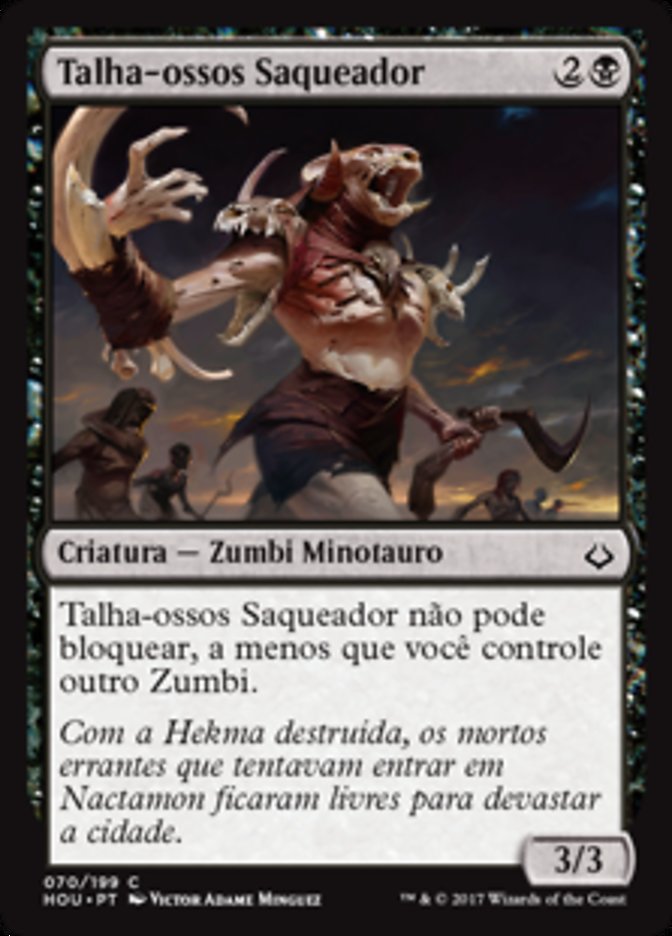 Talha-ossos Saqueador / Marauding Boneslasher - Magic: The Gathering - MoxLand