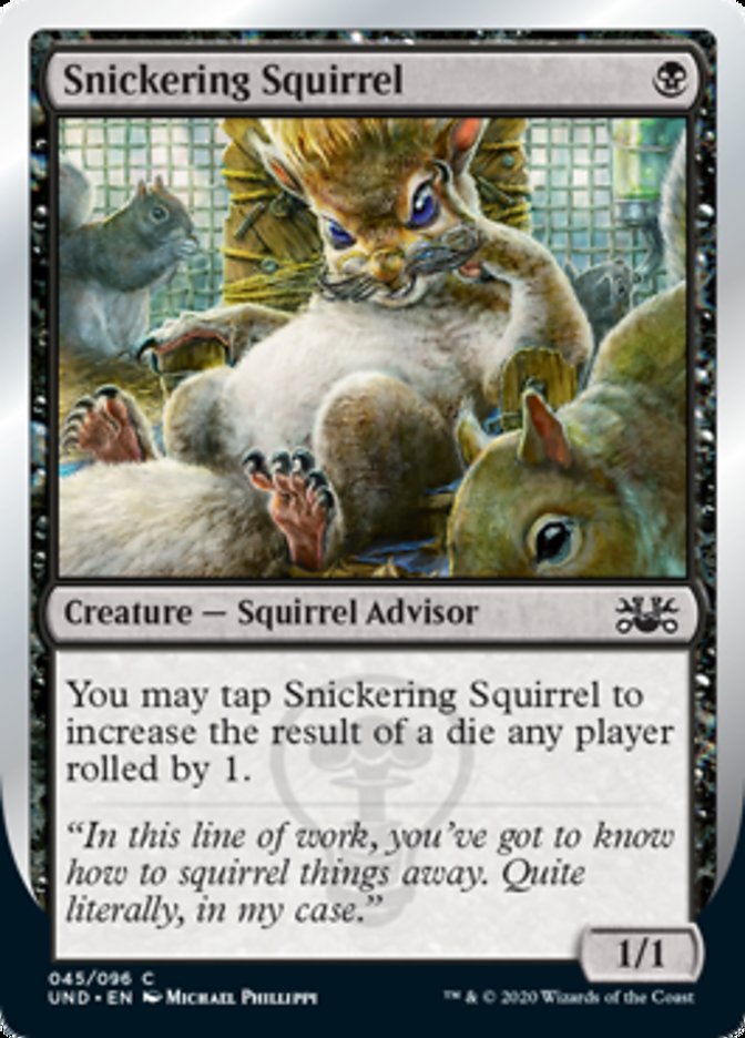 Snickering Squirrel / Snickering Squirrel - Magic: The Gathering - MoxLand