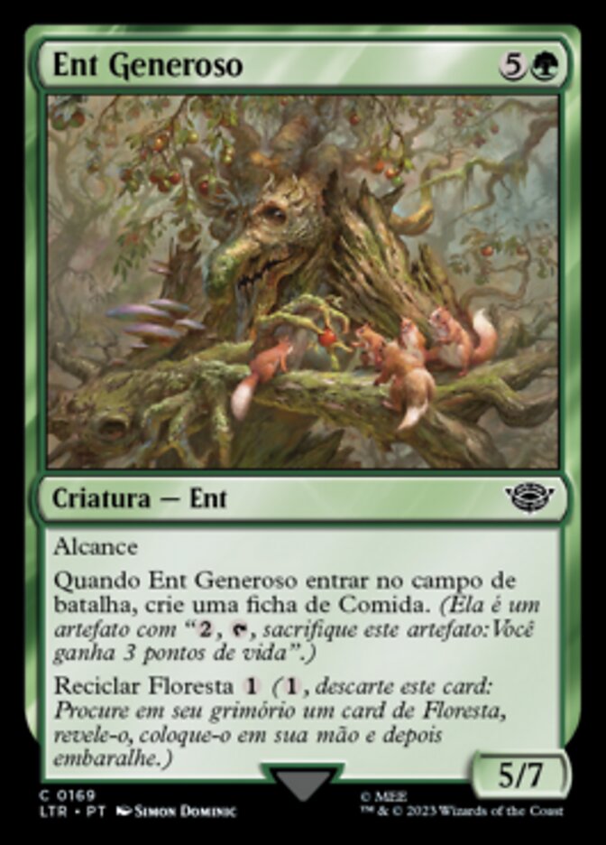 Ent Generoso / Generous Ent - Magic: The Gathering - MoxLand