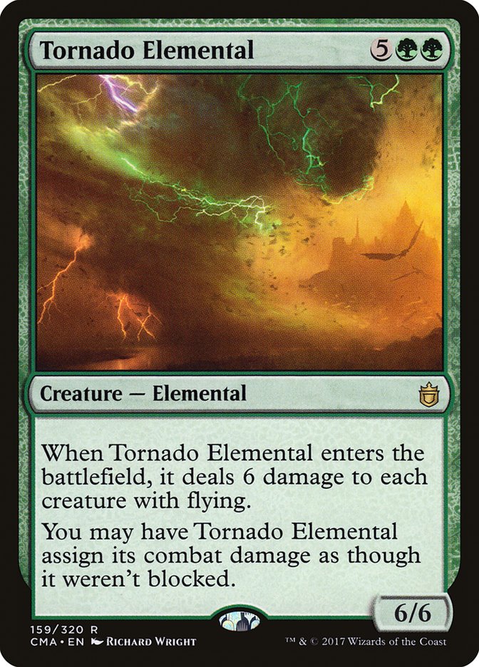 Elemental do Tornado / Tornado Elemental - Magic: The Gathering - MoxLand