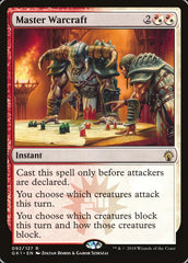Plano de Guerra Magistral / Master Warcraft - Magic: The Gathering - MoxLand