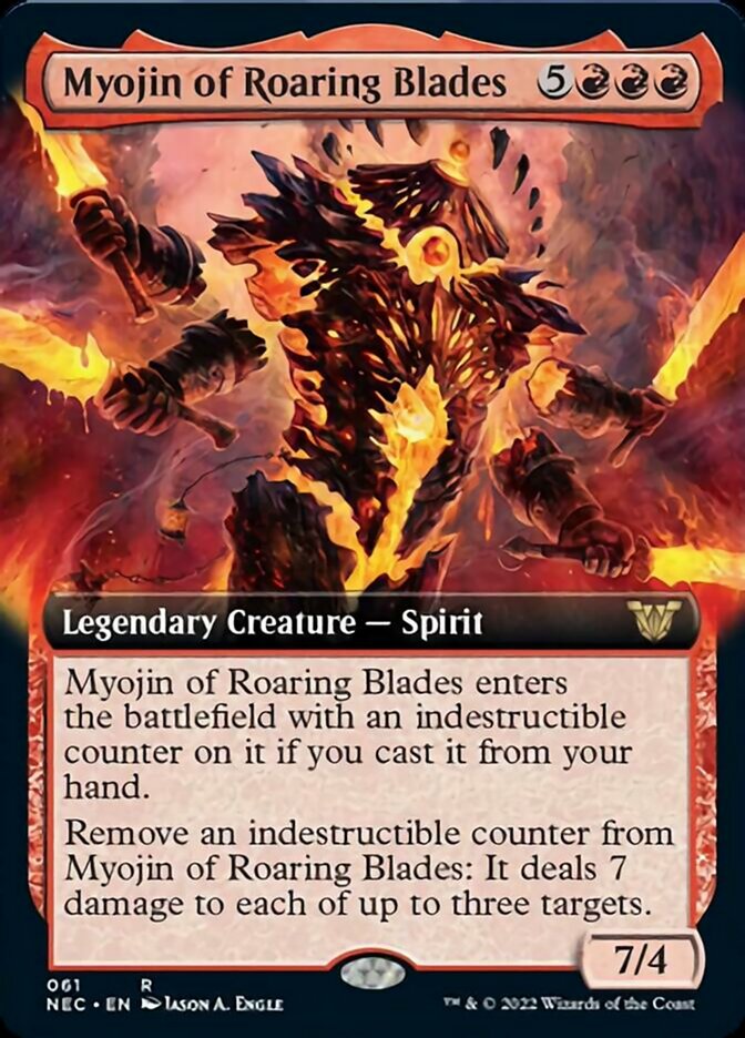 Myojin das Lâminas Ruidosas / Myojin of Roaring Blades - Magic: The Gathering - MoxLand