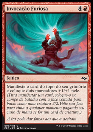 Invocação Furiosa / Fierce Invocation - Magic: The Gathering - MoxLand