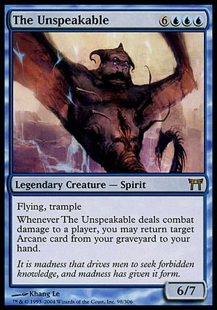 O Impronunciável / The Unspeakable - Magic: The Gathering - MoxLand