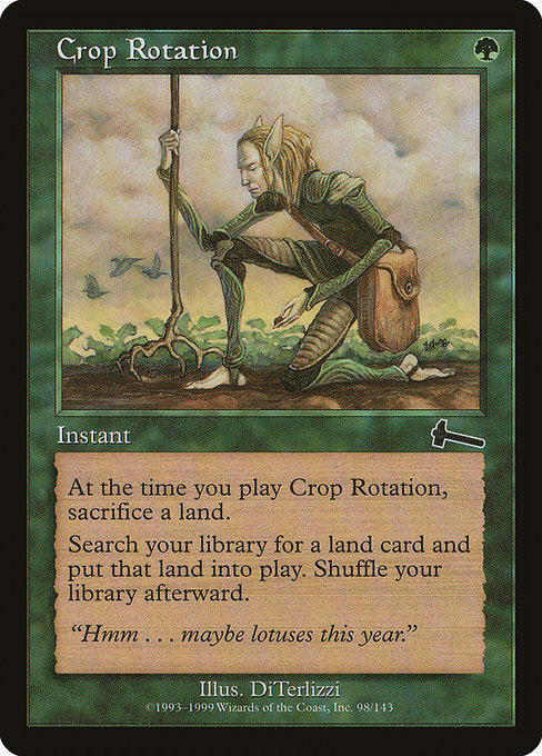 Rotação de Culturas / Crop Rotation - Magic: The Gathering - MoxLand