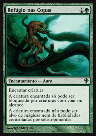 Refúgio nas Copas / Canopy Cover - Magic: The Gathering - MoxLand