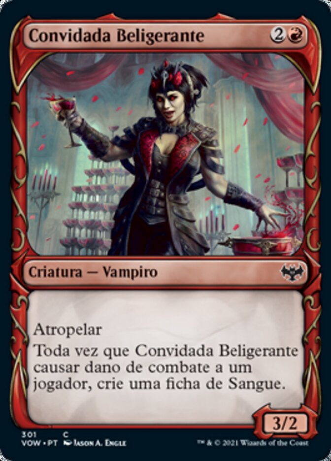 Convidada Beligerante / Belligerent Guest - Magic: The Gathering - MoxLand