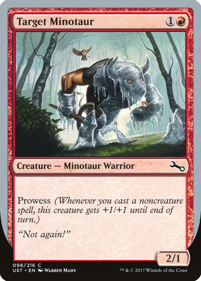 Target Minotaur - Magic: The Gathering - MoxLand