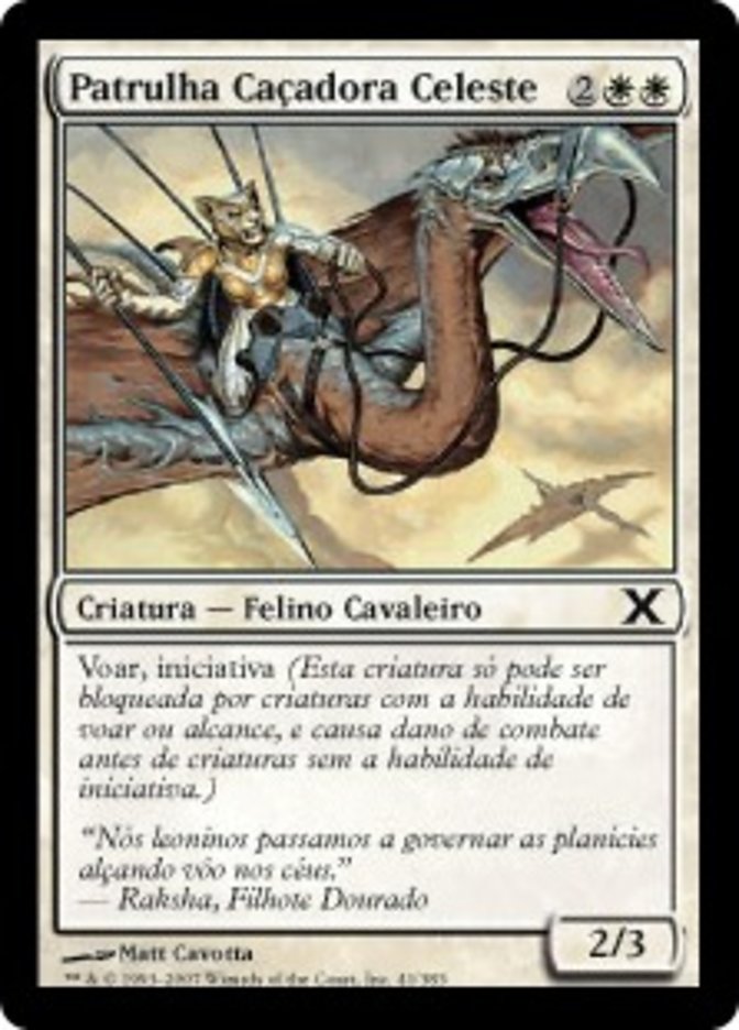 Patrulha Caçadora Celeste / Skyhunter Patrol - Magic: The Gathering - MoxLand