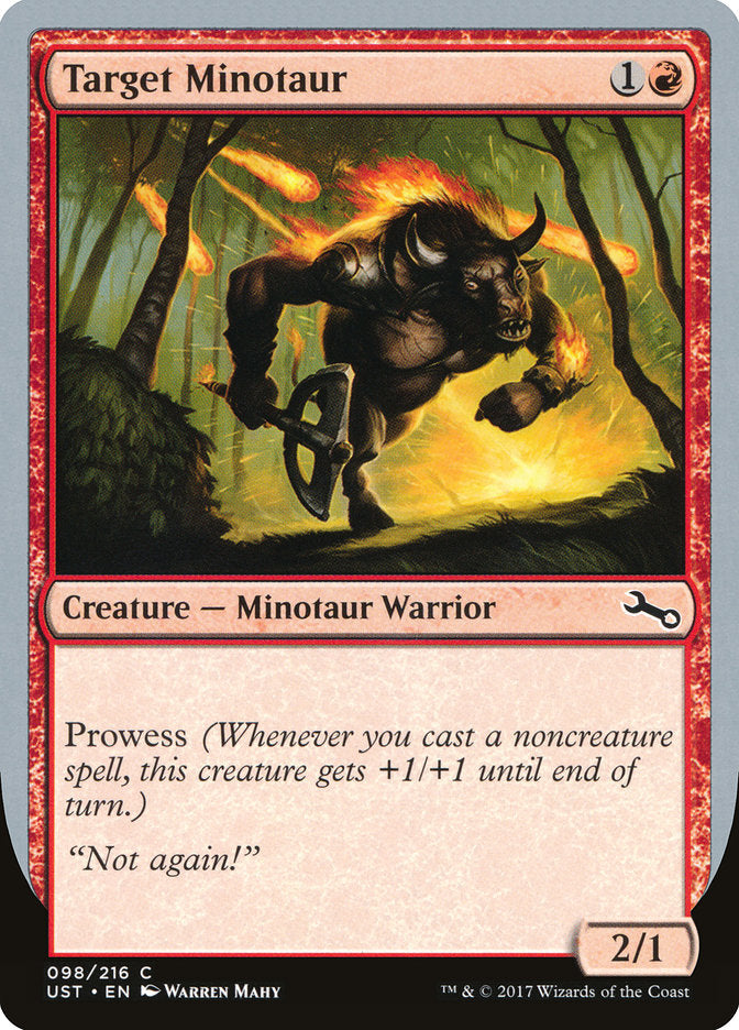 Target Minotaur - Magic: The Gathering - MoxLand