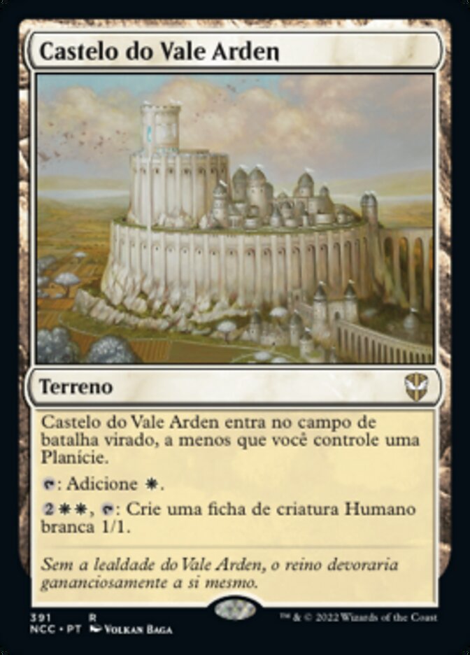 Castelo do Vale Arden / Castle Ardenvale - Magic: The Gathering - MoxLand