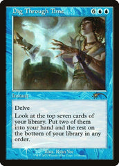 Revirar o Tempo / Dig Through Time - Magic: The Gathering - MoxLand