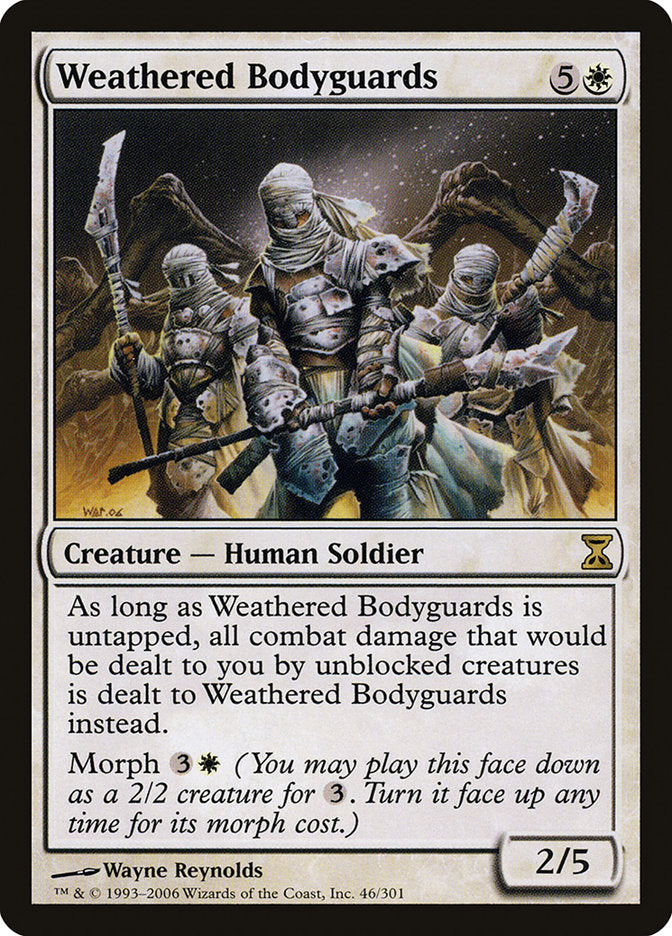 Guarda-Costas Desgastados / Weathered Bodyguards - Magic: The Gathering - MoxLand