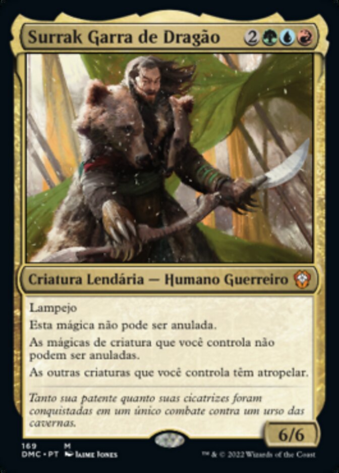 Surrak Garra de Dragão / Surrak Dragonclaw - Magic: The Gathering - MoxLand