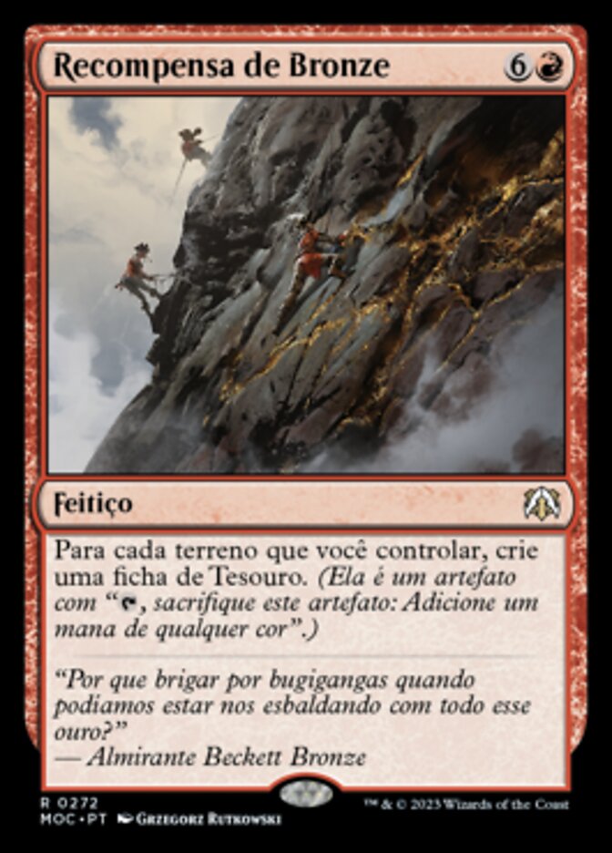 Recompensa de Bronze / Brass's Bounty - Magic: The Gathering - MoxLand