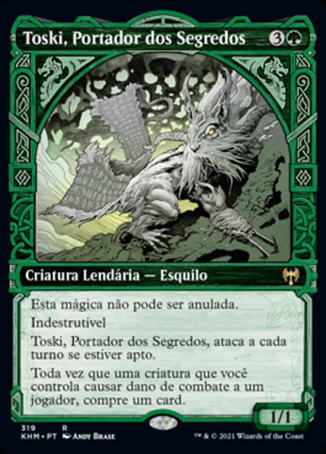 Toski, Portador dos Segredos / Toski, Bearer of Secrets - Magic: The Gathering - MoxLand