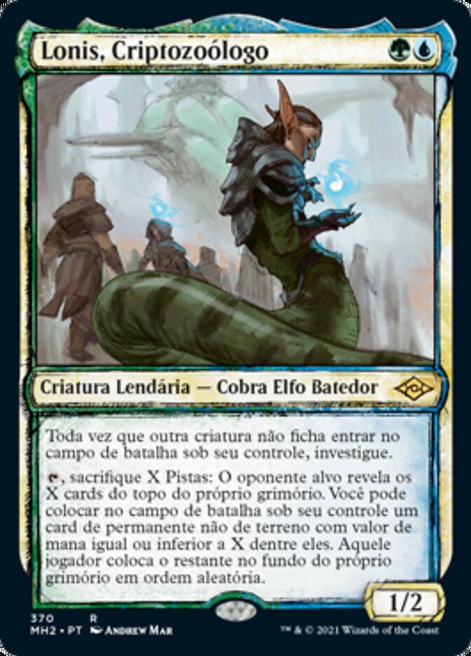 Lonis, Criptozoólogo / Lonis, Cryptozoologist - Magic: The Gathering - MoxLand