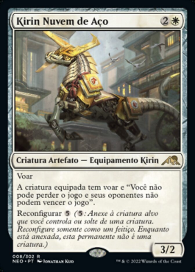 Kirin Nuvem de Aço / Cloudsteel Kirin - Magic: The Gathering - MoxLand