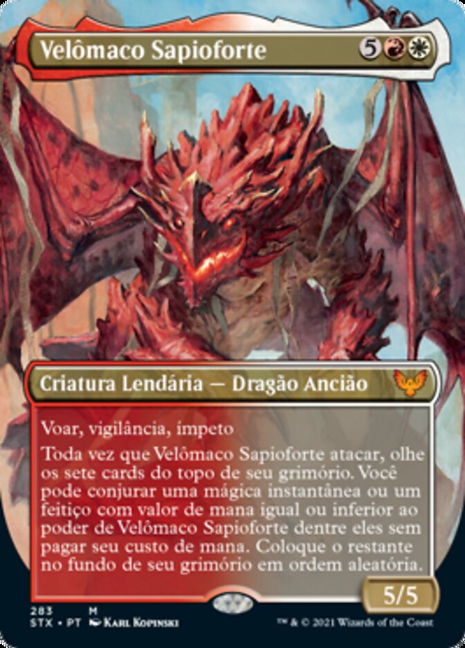 Velômaco Sapioforte / Velomachus Lorehold - Magic: The Gathering - MoxLand