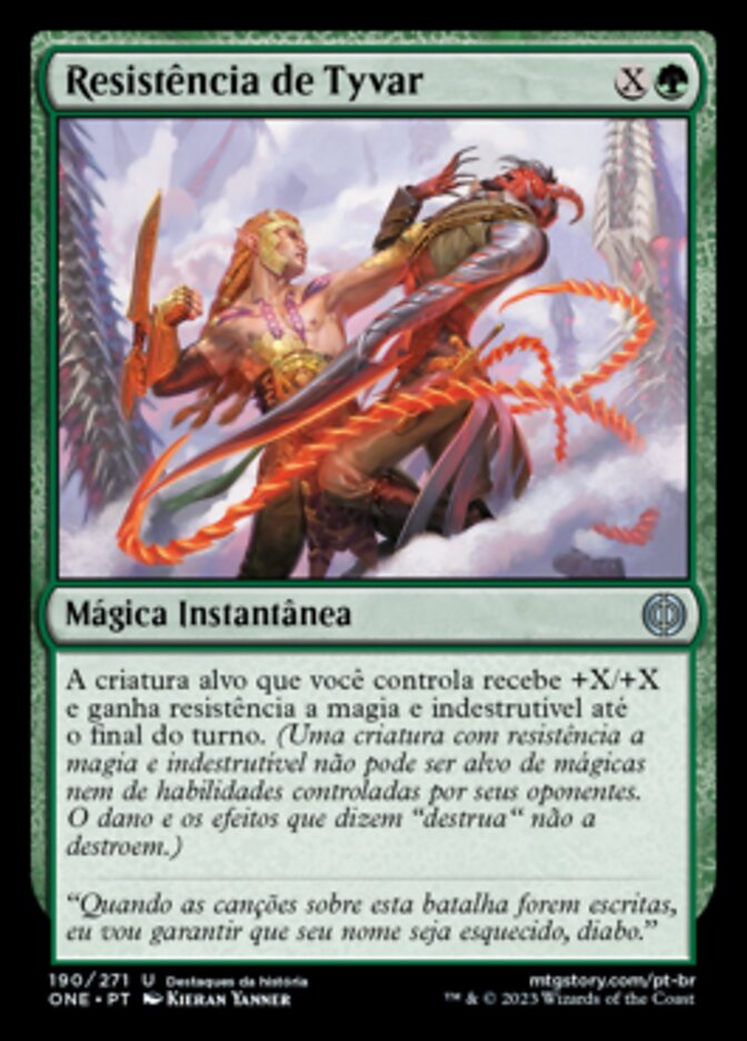 Resistência de Tyvar / Tyvar's Stand - Magic: The Gathering - MoxLand