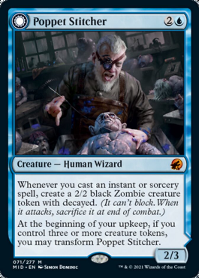 Suturador de Bonecos / Poppet Stitcher - Magic: The Gathering - MoxLand